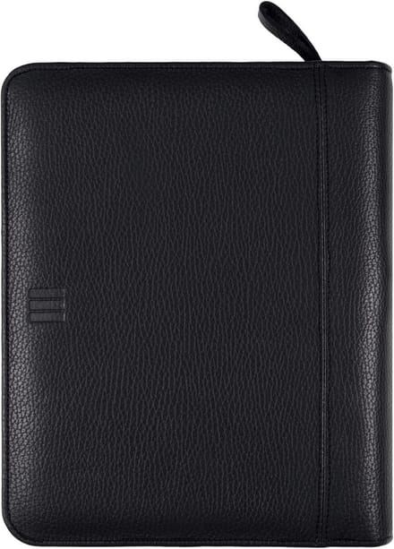 Finocam Andrea Calendar 2026, 1 day per page, January 2026, December 2026, 12 months, black, Spanish
