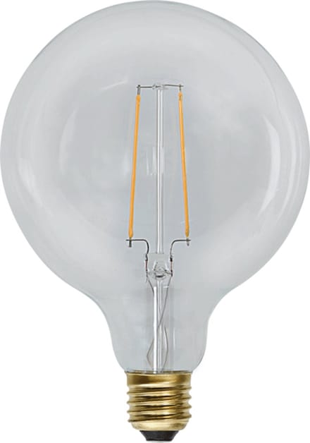 G125 Globelamp - E27 - 2.3W - Super Warm Wit <2200K - Filament - Helder