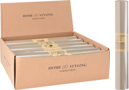 Home & Styling Loper - Tafelloper - 33x150cm - Beige