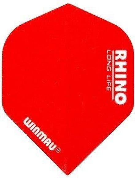 Winmau Rhino Red Flight - Dart Flights