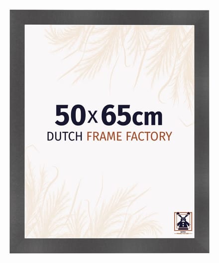 Fotolijst 50x65 cm - MDF - Zwart Mat - Praag