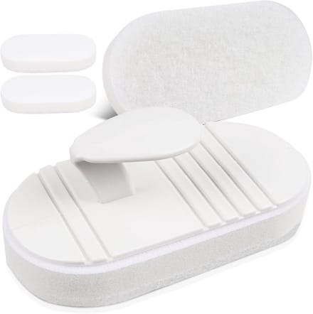 Flexibele Scrub Pad Voor Spa, Zwembad En Jacuzzi – Ergonomisch, Non-Scratch En Vervangbare Pads - 2-pack