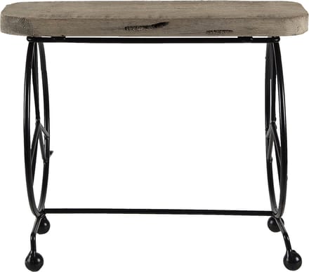 Clayre & Eef Plantentafeltje 26x16x22 cm Bruin Hout
