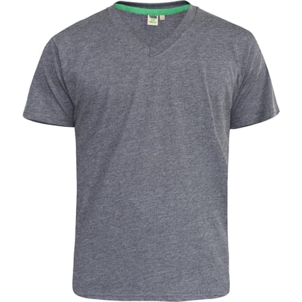 Duke Heren D555 Signature Kingsize T-shirt 7XL houtskool