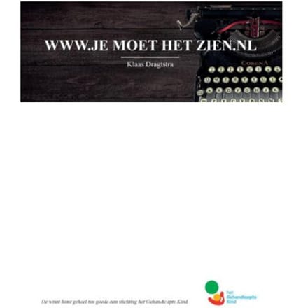 Je Moet Het Zien - Klaas Dragtstra