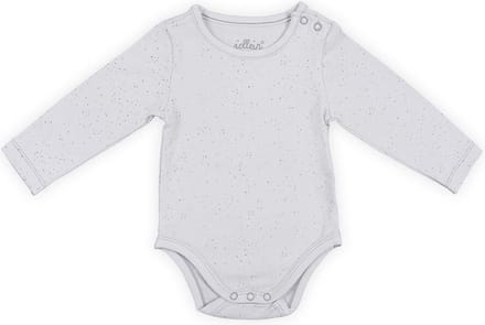 Jollein Romper lange mouw 62/68 Mini dots soft grey