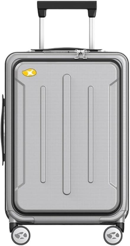 Spinner Koffer - Reiskoffer Trolley - Zakenreizen Weekendtrips - Uitbreidbare Capaciteit - 20 inch - Zilver