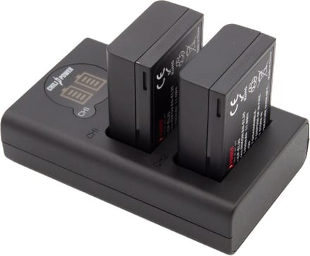 ChiliPower EN-EL25 Nikon USB Duo Kit - Camera accu set