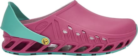 Scholl Medische Klomp Evoflex Tpr Unisex - Fuchsia/Smaragd