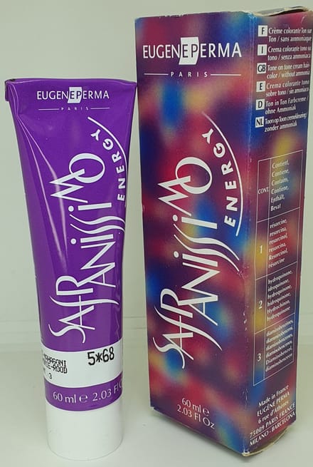 Eugene Perma Paris Safranissimo Energy Haarkleuring zonder ammoniak 60ml - 07.65 Koperrood