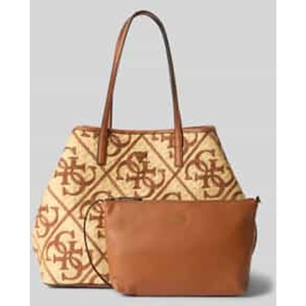GUESS shopper Kirsten 2 in 1 Tote Natural / Caramel bruine