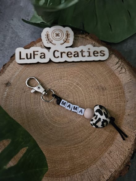 Sleutelhanger Panter Hartje Mama