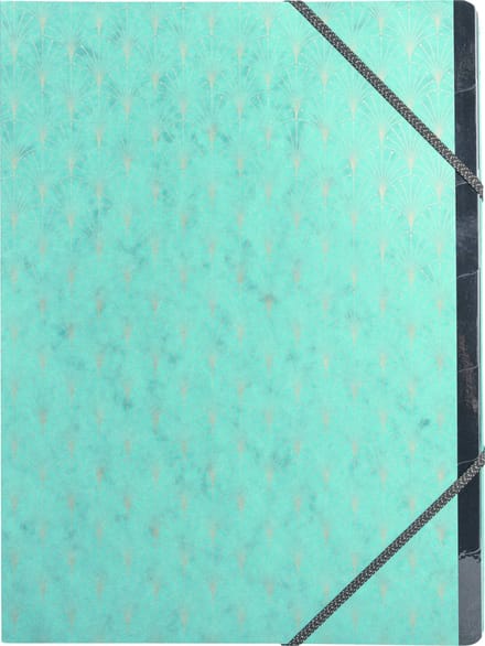Exacompta 8x Sorteermap met elastieken Harmonika 7 vakken Neo Deco - Geassorteerd - 56350E