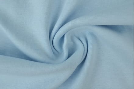 Boordstof Effen - Baby blauw - 1 meter - Per meter