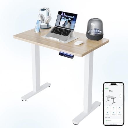 Zit Sta Bureau Elektrisch - Verstelbaar Hoekbureau - Game Bureau - Stijlvol