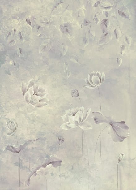 Fotobehang - Water Lily 200x280cm - Vliesbehang