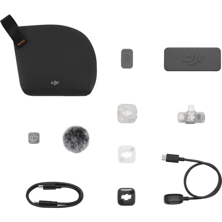 DJI Mic Mini 2S (1 TX + 1 Mobile RX + Charging Case)
