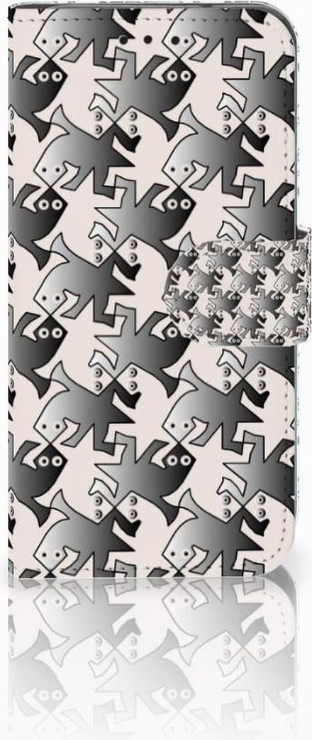 Samsung Galaxy S10e Telefoonhoesje met Pasjes Salamander Grey