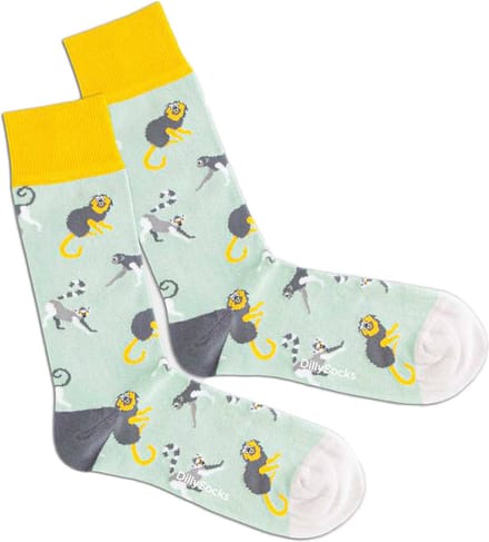 DillySocks Sokken Baboon Tree maat 41-46