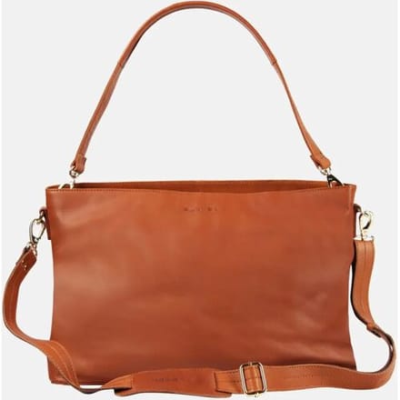 Plevier Millau laptoptas 15 inch cognac