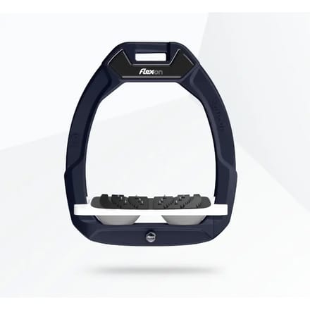 Veiligheidsbeugels voor paardrijden Ingebouwde Grip Groen/Wit/Grijs Flex-On Safe-On