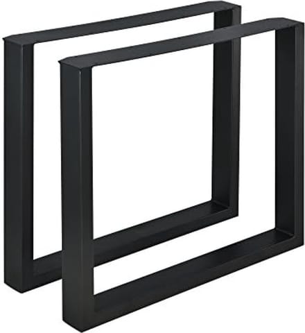 Stalen onderstel U tafelpoot set van 2 staal 80x72 cm
