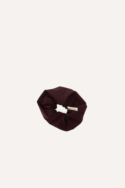 Monk and Anna - Scrunchie • padded • mahogany