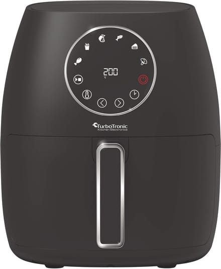 TurboTronic AF210 Digitale Airfryer - Heteluchtfriteuse - 3.5L - Zwart