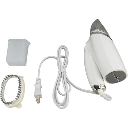 Mini Steam Iron Foldable Portable Handheld Clothes Garment Steam Iron for Home Business Travel white