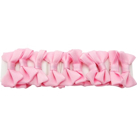 Red Horse Invlechtstrikjes Roze 20 Stuks 2,5 Cm