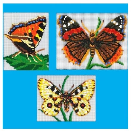 Stickit vlinders drie-in-1, ca. 5.000-delig