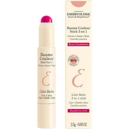 Embryolisse Color Balm 3-in-1 Stick | Raspberry Pink | Lippenbalsem 2.5 gr