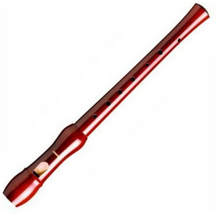 Hohner B9550 sopraanblokfluit perenhout, dubbele barok boring
