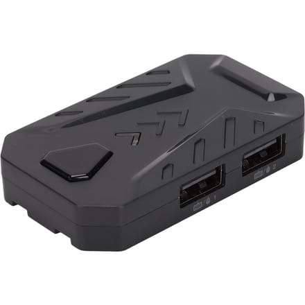 Bluetooth 4.0 Mobiele Game Controller Toetsenbord en Muis Converter Adapter met 3 USB-poorten voor gray