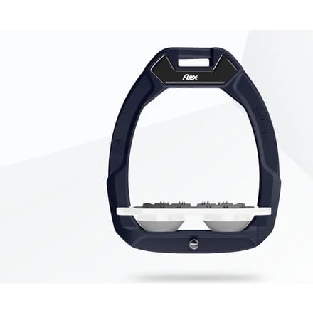 Veiligheidsstijgbeugels Plat Ultra Grip Bruin/Wit/Grijs Flex-On Safe-On