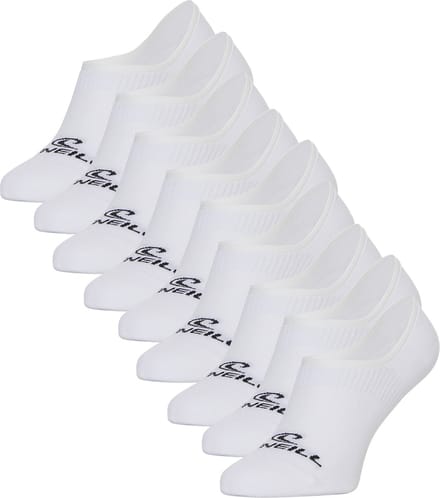 O'Neill Heren / Dames Footies Sokken No Show 9-Pack Wit - Maat 43-46