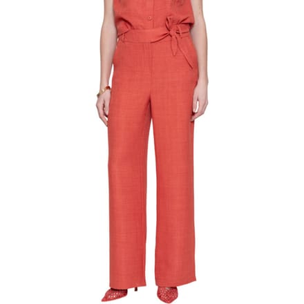 Geisha Pants With Strap Burned Orange Taglia: L | Pantaloni da completo Outlet | Donna | Bianco