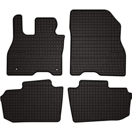 Wielganizator SolidPRO - Auto Rubber Matten - Nissan Leaf II - Zwart - Modelspecifiek