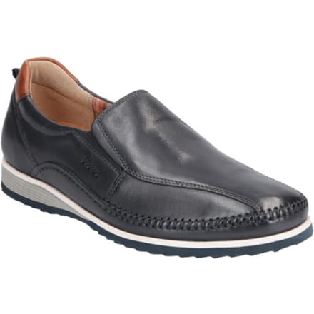 Sioux - HAJOKO-700 - Instappers - Kleur: Blauw - Maat: 42