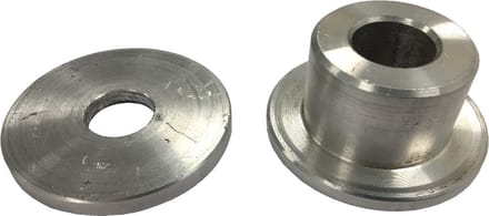 Opnameflens ⌀15 mm voor CBN Slijpstenen met as van ⌀32 mm