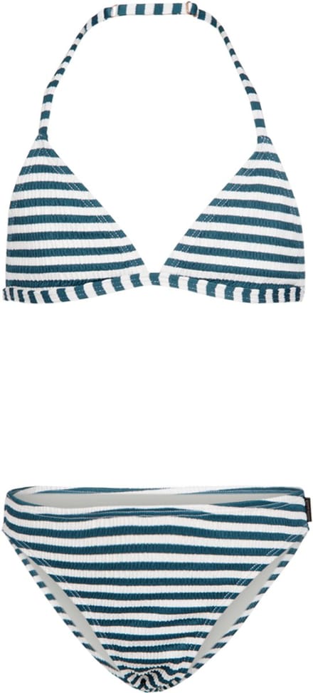 Brunotti - Laudina-Stripe - Bikini Set Snow - Triangel Bikini Set Meisjes - 140
