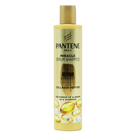 Pantene Pro-V Miracle Serum Repair & Protect Herstellende Shampoo met Collageenpeptide - 255 ml