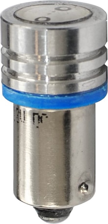 M-Tech LED - BA9s / T4W 12V - Basic 1x Led diode - Blauw - Set