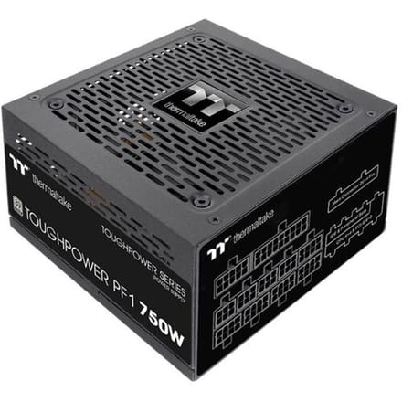 Thermaltake ToughPower GF1 750W Voeding - 750 Watt - 120 mm - 80 Plus 80 PLUS Platinum