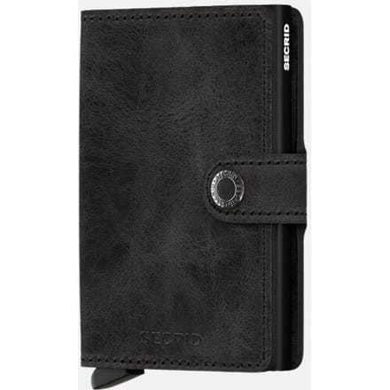 Secrid Miniwallet pasjeshouder black vintage