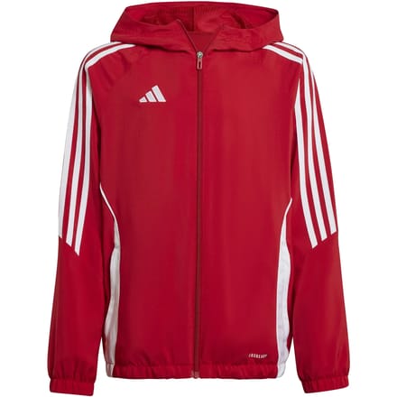 adidas Jas Kinderen Tiro 24 Rood - Maat 128cm