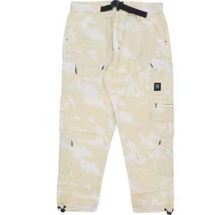 Lange verborgen cargobroek voor heren, gebroken wit/camo