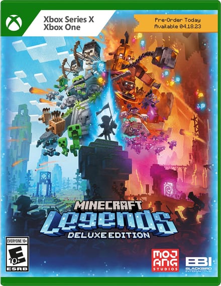 Minecraft Legends (Deluxe Edition) - Microsoft Xbox One - Real Time Strategy