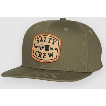 Salty Crew Capitals Snapback Pet Groen Man,Vrouw