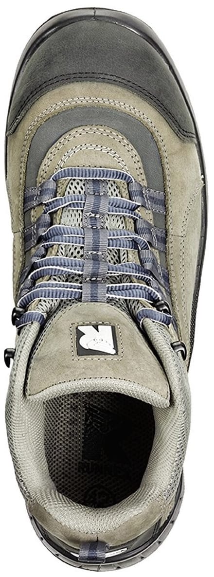 RUNNEX S2-veiligheidsitsschnürs-diepte TeamStar Zwart/Grijs/Blauw